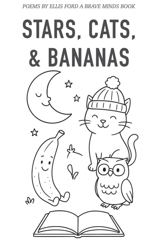 Cover photo for BraveMindsBooks Stars Cars And Bananas